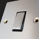 image 6 of SE HOME Polished Chrome 13A Fused Ingot Connection Unit Switched With Neon With Flex | Chrome | Polished Chrome