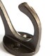 image 2 of Hammer & Tongs Hat & Coat Hook - W25mm x H80mm - Raw