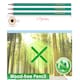 image 5 of Pack of 12 7'' Flexible Sharpened Plastic Wood- Free HB Pencils with Eraser