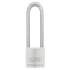 ABUS Mechanical 64Ti/50Mm Titalium Padlock 80Mm Long Shackle