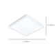 image 8 of EGLO Fueva 6 Ultra-Slim White Square LED Ceiling Light WBS White