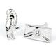 image 2 of Official Harry Potter Hedwig & Letter Silver Plated Stud Earrings WES1746