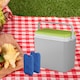 image 2 of 24L Insulated Coloured Cooler Box With 2 Ice Packs | Black | 1