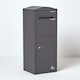 image 1 of SMART PARCEL BOX® Large Curved Top Front Access Dark | Grey | 1