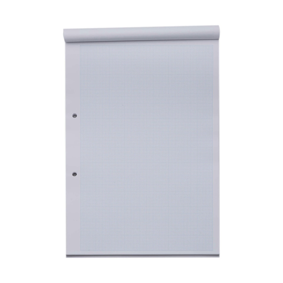 image 1 of Rhino A4 100 Page 20mm Graph Ruling with Plain on Reverse Graph Pad