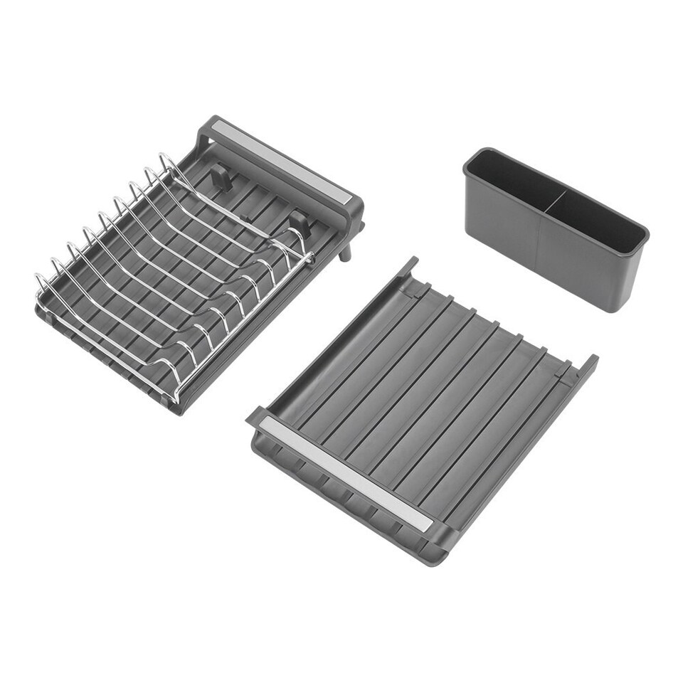 image 1 of Living and Home Multifunctional Dish Drainer Rack