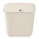image 1 of Living and Home 9L Waste Bin with Lid | Cream