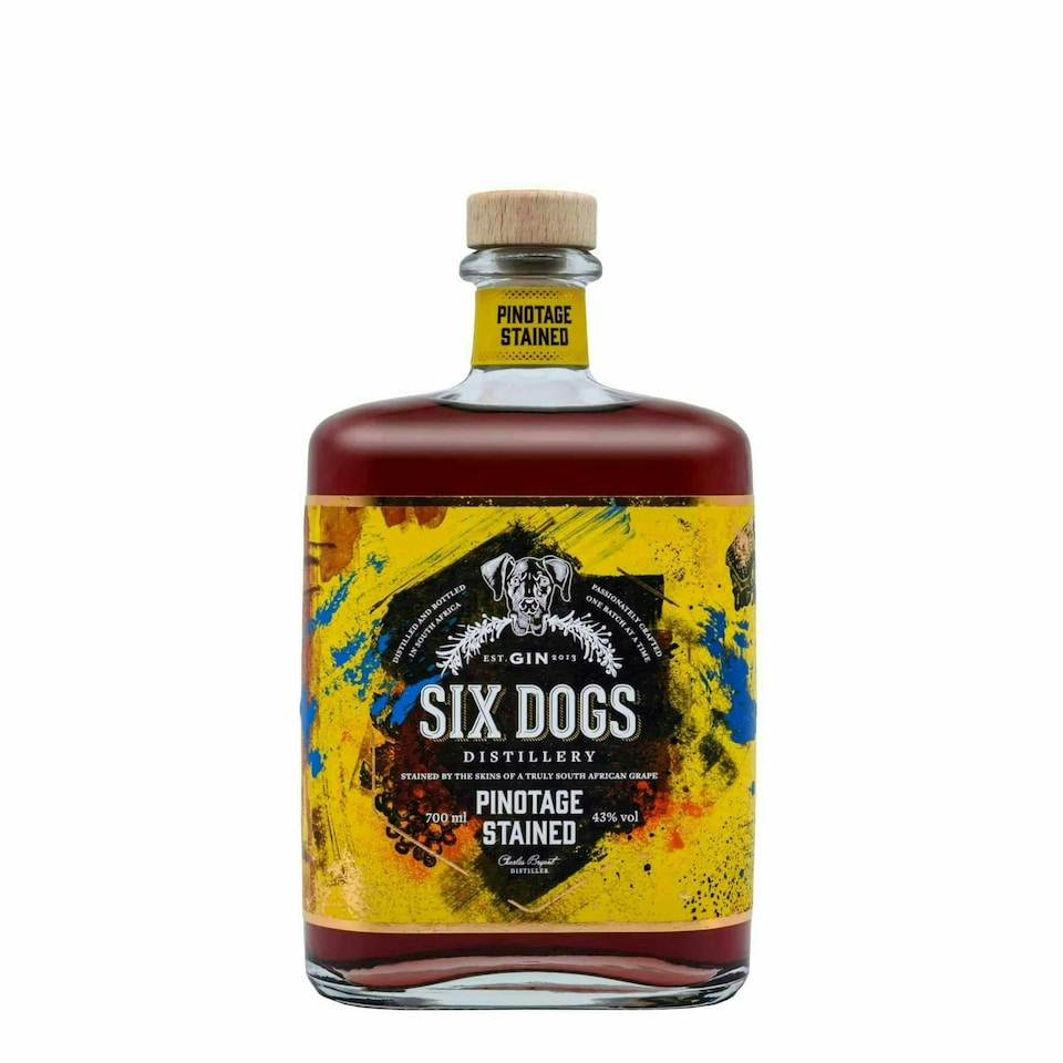 image 1 of Six Dogs Pinotage Stained Gin
