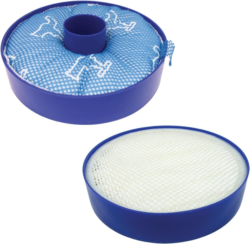image 1 of SPARES2GO Pre Motor & Post Motor Allergy HEPA Filter compatible with Dyson DC33 DC33i Vacuum Cleaner