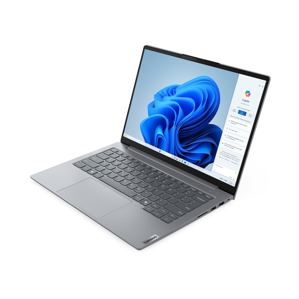 image 1 of Lenovo ThinkBook 14 AMD Ryzen  5 7535HS Laptop 35.6 cm (14 ) WUXGA 8 GB DDR5-SDRAM 256 GB SSD Wi-Fi 6E (802.11ax) Windows 11 Pro Grey