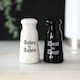 image 2 of Ceramic Ashes to Ashes Salt & Pepper Shakers