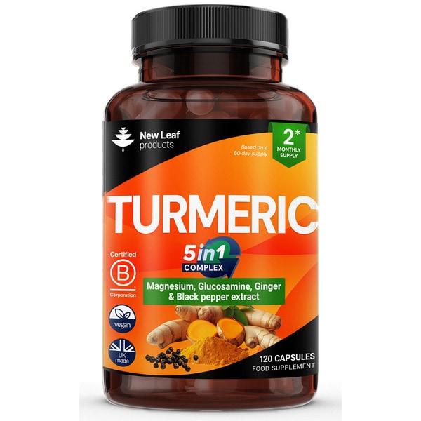 Turmeric 5In1 Complex + Magnesium & Glucosamine