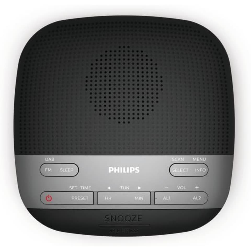image 1 of Philips TAR3505 Radio Alarm Clock  in Black
