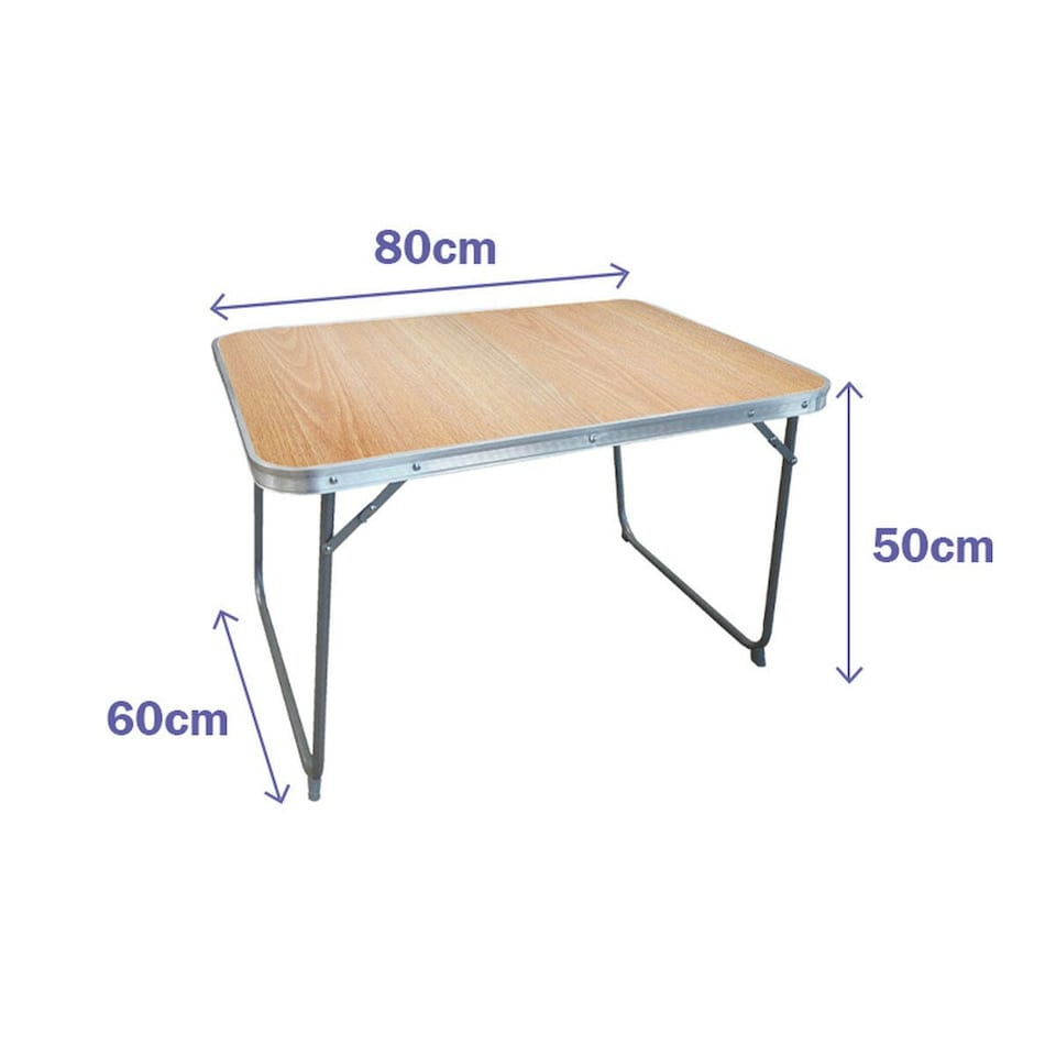 image 1 of Folding Table Marbueno 80 x 60 x 50 cm Multicolour N/A