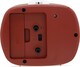 image 4 of Acctim Camille Analogue Alarm Clock Quartz Luminous Hands Chrome Bezel | Red | Shiraz