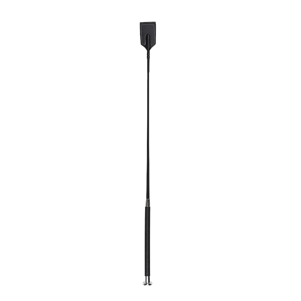 image 1 of Dublin Sch Leather Horse Dressage Whip | Black | Black | One Size | 1