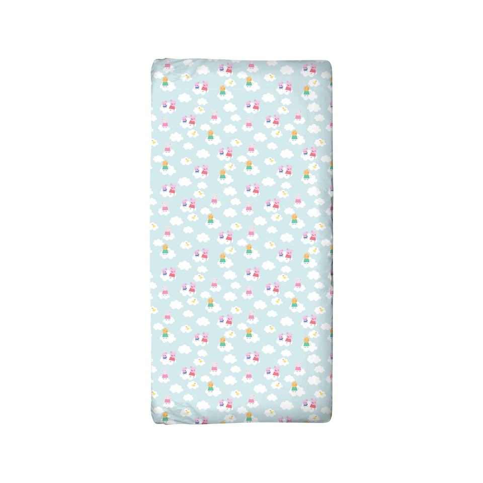 image 1 of Peppa Pig Lullabies Two Pack Cot Bed Fitted Sheets