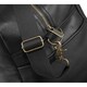 image 4 of Avenue Oxford Weekender Duffel - Solid Black - 48 x 23 x 26cm