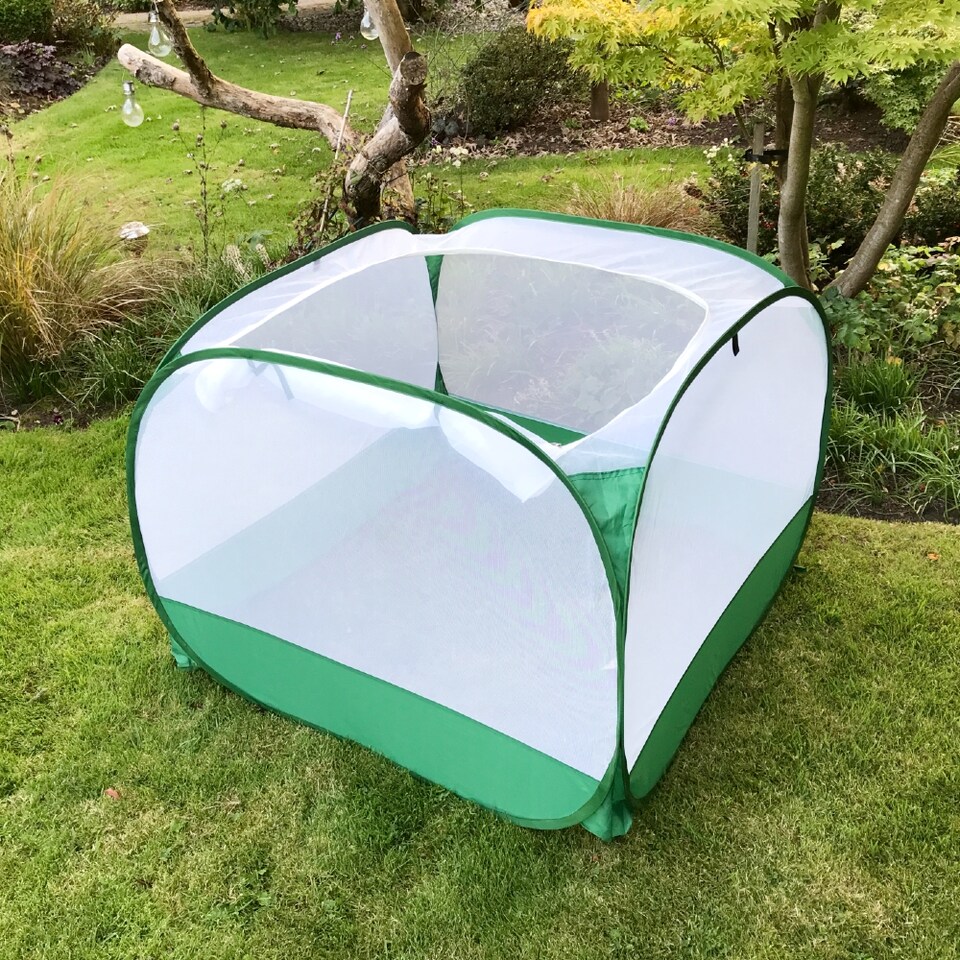 image 1 of GardenSkill Pop Up Insect Net Fruit Cage & Vegetable Protection Cover -  1 x 0.75m H