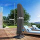 image 7 of Outsunny Parasol Cover, Patio Cantilever Cover, Banana Umbrella Cover, Black
