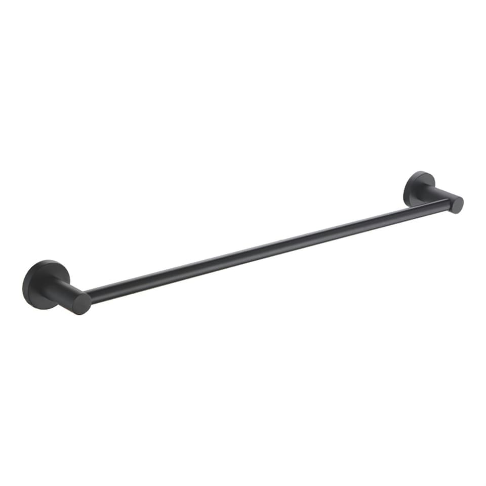 image 1 of Showerdrape Modernity Black Stainless Steel Wall Mounted 4 Piece Bathroom Accessory Set