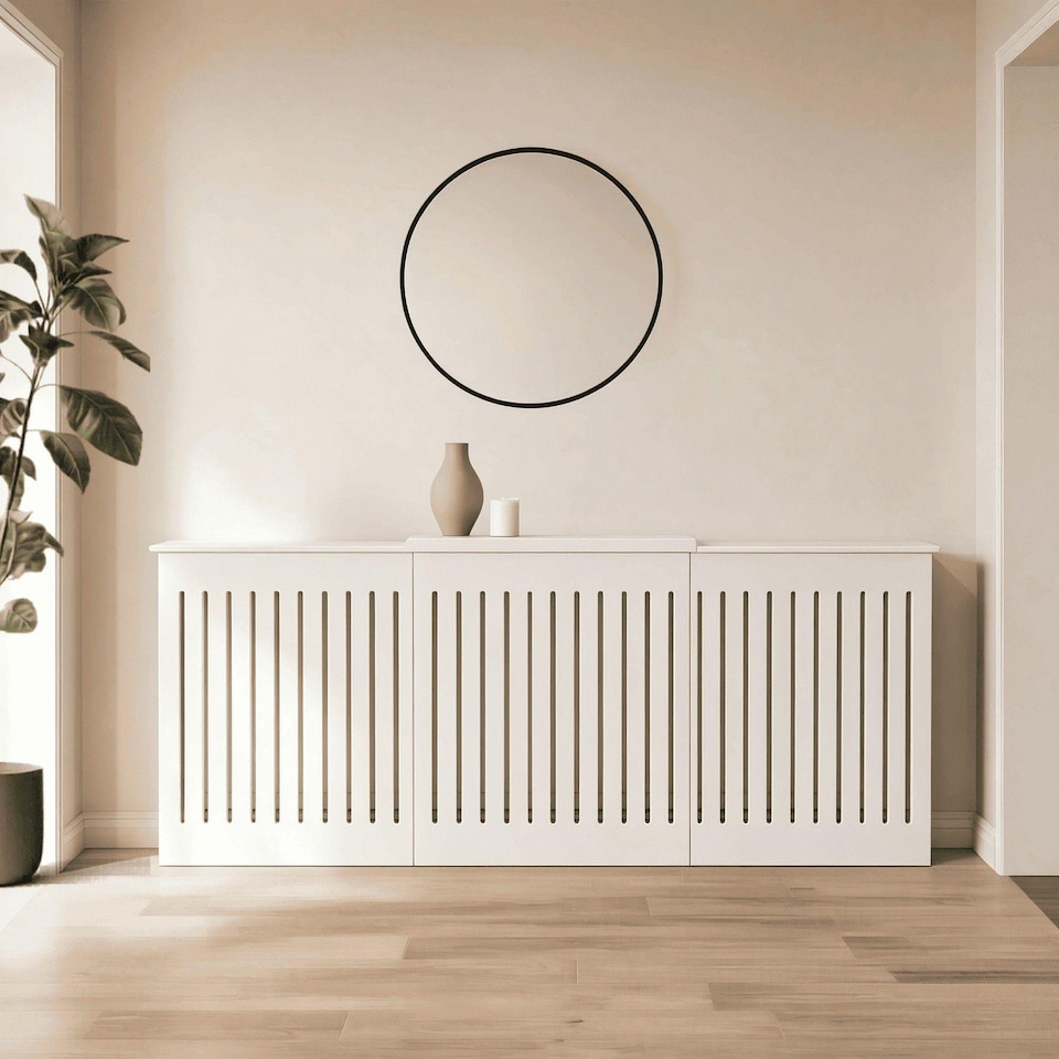 image 1 of Loxley Ext Radiator Cover MDF Wooden Home Decorative Modern Design