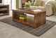 image 2 of Jakarta Coffee Table with Shelf | Brown | Mango