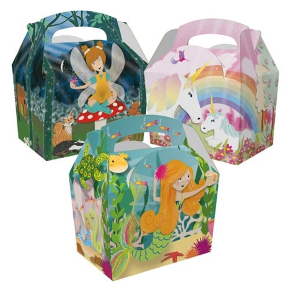 Assorted Fairytales Compostable Paper Party Box