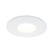 image 2 of ValueLights Pack of 6 Bathroom/Shower/Soffit IP65 Rated White Recessed Ceiling Downlights Complete 5w LED Bulbs 3000K Warm White