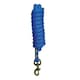 image 2 of Hy Plaited Horse Leadrope - Royal Blue - 3m