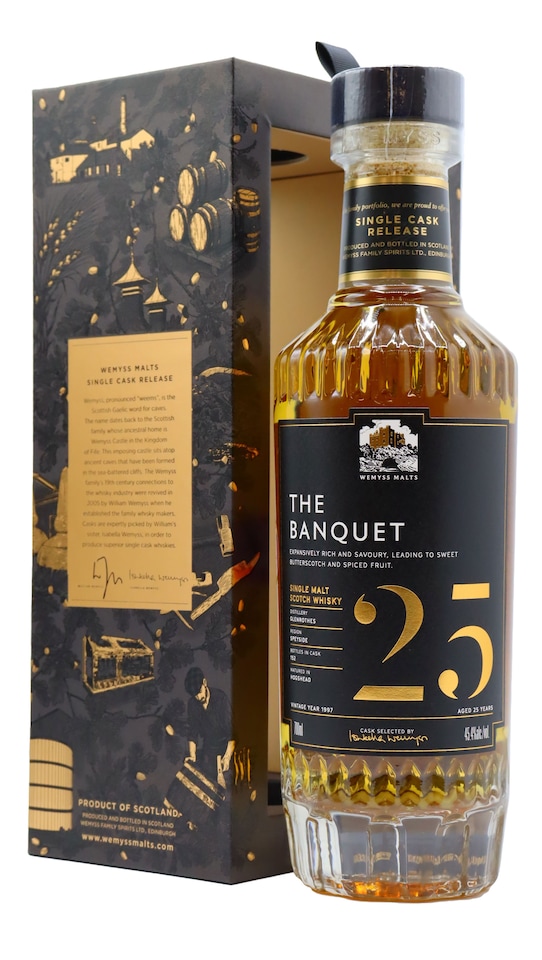 Glenrothes - Wemyss Malts - The Banquet Single Cask 1997 25 year old Whisky