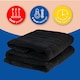 image 7 of Russell Hobbs RHHT1004BLA Electric Blanket Black Heated Throw Microfleece Black