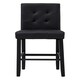 image 1 of Interiors by Premier Park Bar Chair, High Backrest Breakfast Bar Chair, Footrest Living Bar Chair for Kitchen & Home Bar