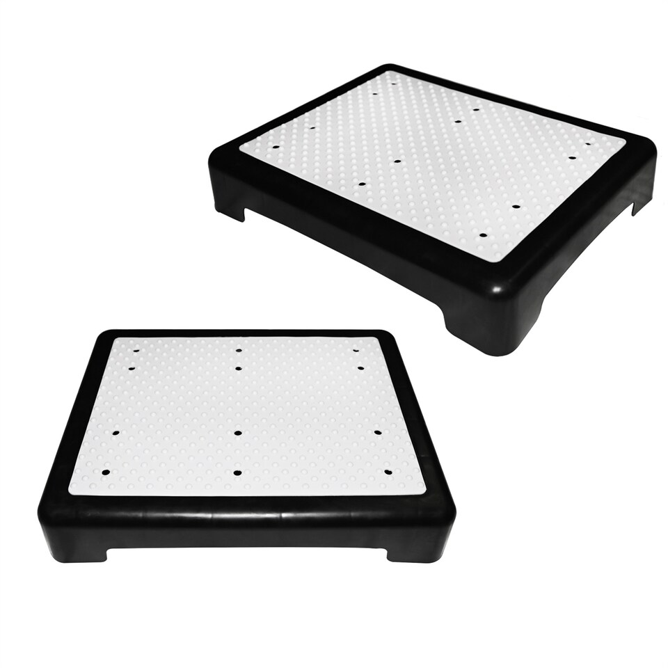image 1 of KCT Outdoor Half Step Weather Resistant Anti Slip Mobility Aid - 2 Pack