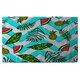 image 1 of Pineapple & Watermelon Soft Bath Towel | Multi
