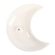 image 1 of Something Different Crescent Moon Incense Holder - White - One Size