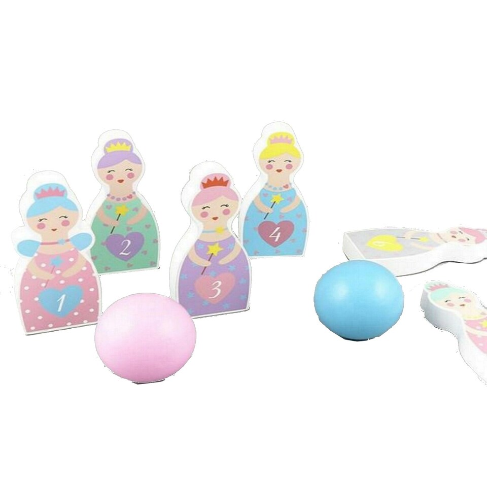 Floss & Rock Fairy Wooden Skittles Set 6pcs