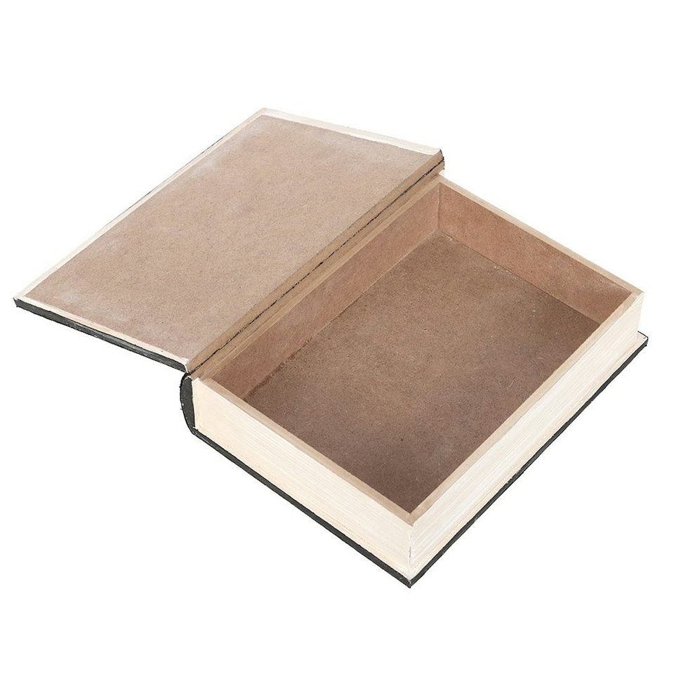 image 1 of Something Different Library of Poisonous Plants Book Storage Box - Black/White - One Size