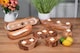 image 4 of Verano Spanish Ceramics Olive Wood Rustic Tea Light Holder - 14cm | Brown | 14cm
