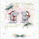 image 1 of Bears Hiding Gifts Behind Backs Daughter And Son In Law Christmas Card
