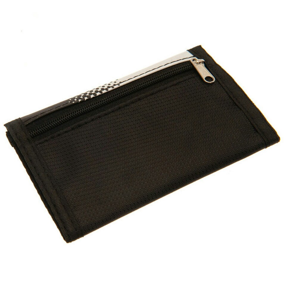 image 1 of Fulham FC Fade Nylon Wallet - Black/White - One Size