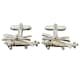 image 1 of Helicopter Cufflinks - Onyx Art CK207