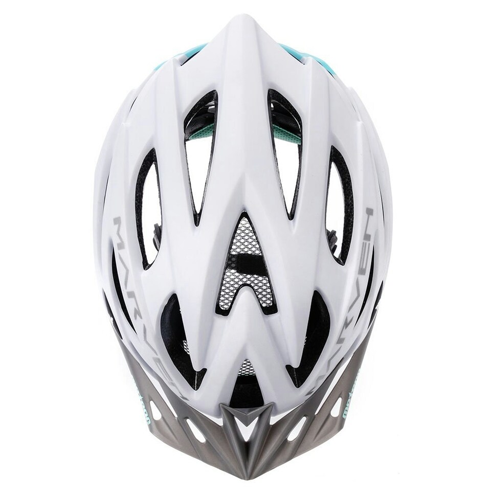 image 1 of Meteor Marven Cycle Helmet MTB Bike Skateboard Scooter Safety Gear White | White-Cy | M