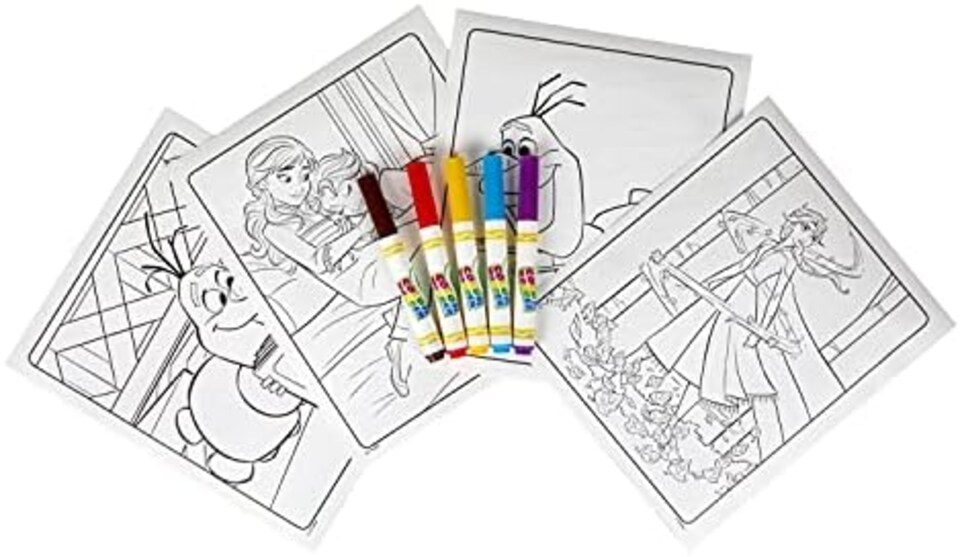image 1 of Crayola Frozen 2 Color Wonder Colouring Set