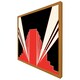 image 4 of Art deco building (Picutre Frame) Black | XL