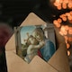 image 3 of Sandro Botticelli Art Card Virgin and Child with an Angel