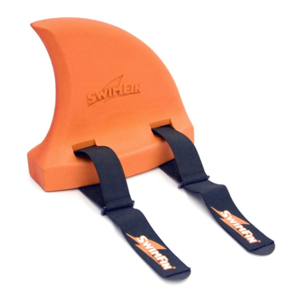 SwimFin Childrens/Kids Swimming Float Orange One Size Tesco Groceries
