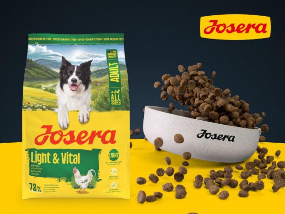 image 1 of Josera Light & Vital complete dry dog food | Weight control | Lower fat | High fibre | All sizes | Cardiac support | Skeletal development | 2x12.5kg pack