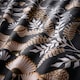 image 2 of Portfolio Home Jephson Botanical Soft Easy Care Bed Linen Bedding Duvet Cover Quilt Set With Pillow Case Black | Single