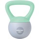 image 1 of SPORTNOW Soft Kettlebell, 4/6/8/10/12kg Kettle Bell with Non-Slip Handle for Home Gym Weight Lifting and Strength Training, Grey and Green